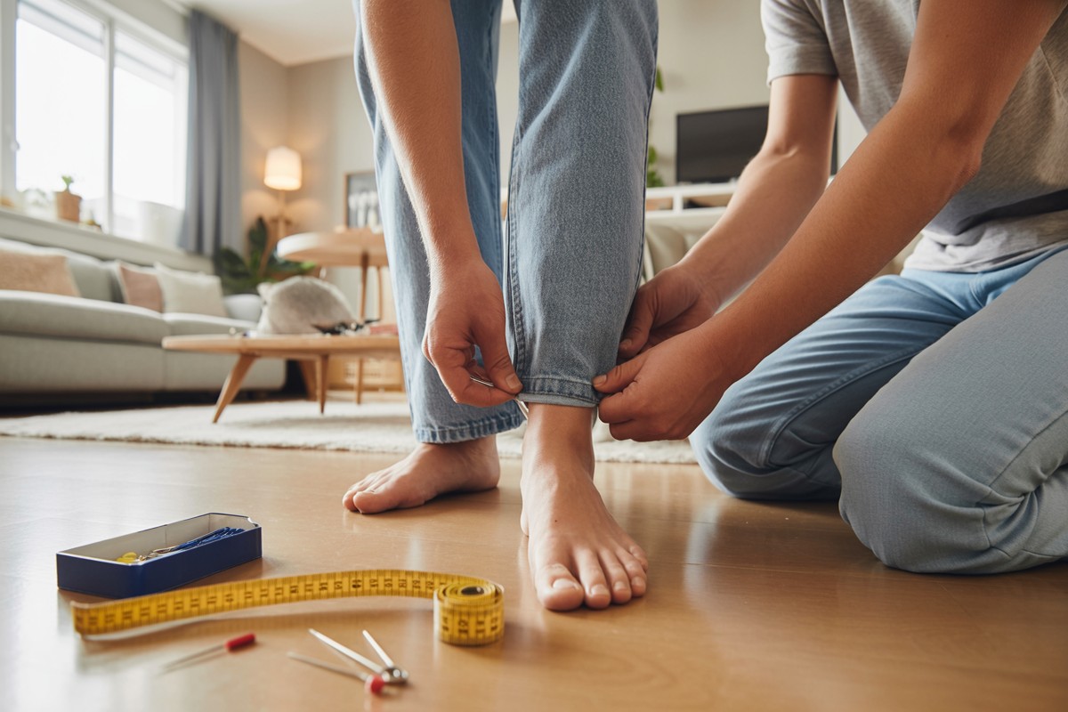 Comment faire un ourlet de pantalon parfait : méthodes faciles et astuces