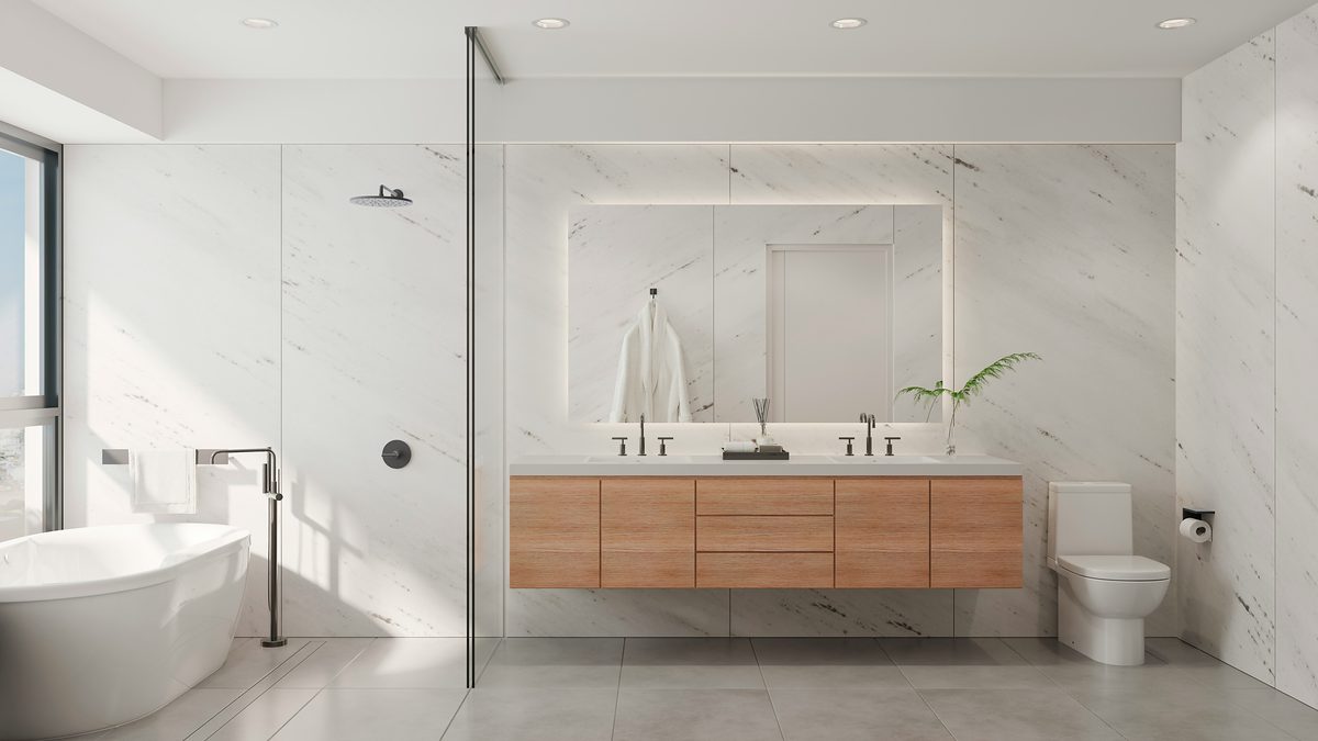 Une salle de bains