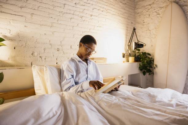 ambiance cosy chambre lampe de chevet